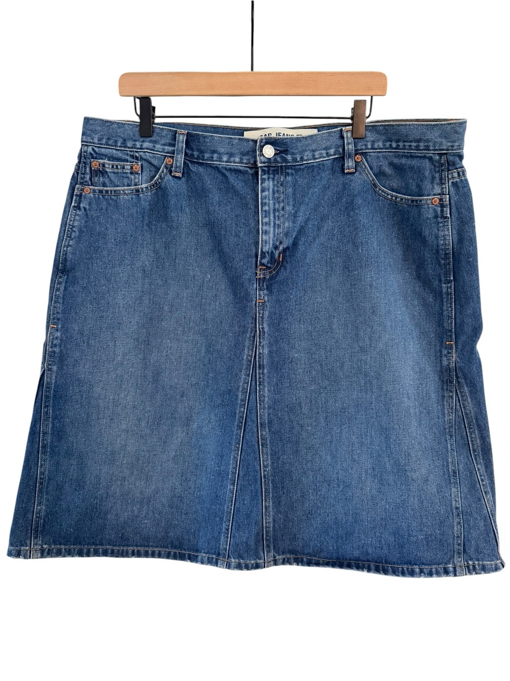 Gap Jeans Gap Vintage Blue Denim Jean Skirt Flare Women’s Plus Size 20